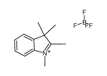 1,2,3,3-tetramethyl-3H-indolium tetrafluoroborate Structure