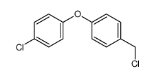 1-(4-(chloromethyl)phenoxy)-4-chlorobenzene结构式