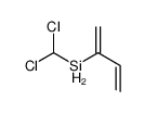 buta-1,3-dien-2-yl(dichloromethyl)silane结构式