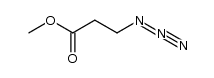 azido-b-alanine methyl ester Structure