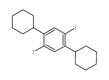 1 4-DICYCLOHEXYL-2 5-DIIODOBENZENE structure