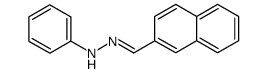 [2]naphthaldehyde phenylhydrazone Structure