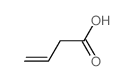 but-3-enoic acid结构式