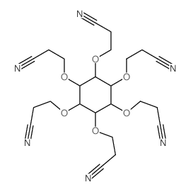 Inositol,1,2,3,4,5,6-hexakis-O-(2-cyanoethyl)- (9CI)结构式