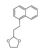 2-(2-(naphthalen-1-yl)ethyl)-1,3-dioxolane Structure