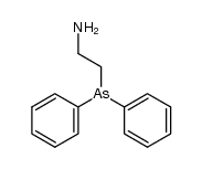 (2-Aminoethyl)diphenylarsine结构式