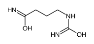 4-(carbamoylamino)butanamide结构式