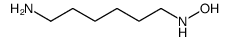 N-(6-aminohexyl)hydroxylamine结构式