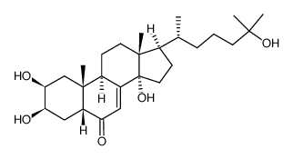 22-Deoxyecdysone结构式