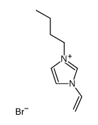 1-乙烯基-3-丁基咪唑溴盐结构式