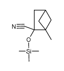 1-methyl-2-((trimethylsilyl)oxy)bicyclo[2.1.1]hexane-2-carbonitrile Structure
