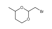 2-bromomethyl-4-methyl-1,3-dioxane Structure