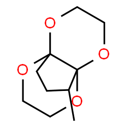 4a,8a-Propano[1,4]dioxino[2,3-b]-1,4-dioxin,tetrahydro-9-methyl-(9CI) structure