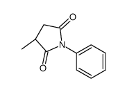 (3R)-3-methyl-1-phenylpyrrolidine-2,5-dione结构式