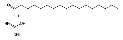 octadecanoic acid,urea结构式