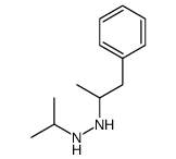 1-Isopropyl-2-(α-methylphenethyl)hydrazine Structure