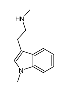 N-methyl-2-(1-methylindol-3-yl)ethanamine Structure