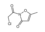 2-(CHLOROACETYL)-5-METHYLISOXAZOL-3(2H)-ONE structure