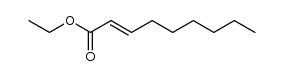 ethyl (2E)-non-2-enoate结构式