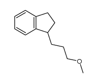 1-(3-methoxypropyl)-2,3-dihydro-1H-indene Structure