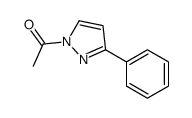1-(3-phenylpyrazol-1-yl)ethanone Structure