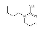 1-Butyl-3,4,5,6-tetrahydro-2(1H)-pyrimidinethione结构式