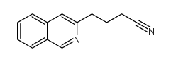 4-异喹啉-3-丁腈结构式