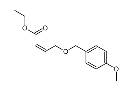 ethyl cis-4-(4-methoxybenzyloxy)but-2-enoate结构式