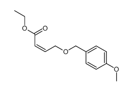 ethyl cis-4-(4-methoxybenzyloxy)but-2-enoate Structure