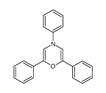 2,4,6-triphenyl-4H-1,4-oxazine结构式