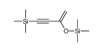 trimethyl(4-trimethylsilylbut-1-en-3-yn-2-yloxy)silane Structure