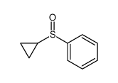 cyclopropylsulfinylbenzene Structure