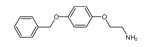 2-(4-(benzyloxy)phenoxy)ethylamine Structure