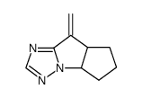 4a,5,6,7,7a,8-Hexahydro-8-methylenecyclopenta[4,5]pyrrolo[1,2-b][1,2,4]triazole Structure