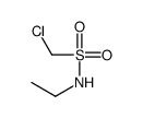 α-Chloro-N-ethylmethanesulfonamide结构式