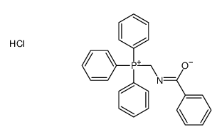 benzamidomethyl(triphenyl)phosphanium,chloride结构式