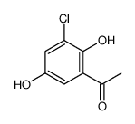 1-(3-chloro-2,5-dihydroxyphenyl)ethanone Structure