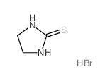 2-Imidazolidinethione,hydrobromide (1:1) Structure