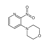 4-(2-nitropyridin-3-yl)morpholine Structure