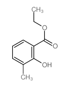 ethyl 2-hydroxy-3-methyl-benzoate Structure