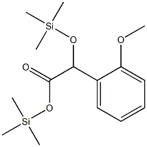 o-Methoxymandelic acid (tms)结构式