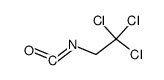 1,1,1-trichloro-2-isocyanatoethane结构式
