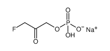 3-fluoro-1-hydroxyacetone phosphate monosodium salt Structure