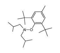 aluminum(i-butyl)2(2,6-di-tert-butyl-4-methylphenoxy) Structure