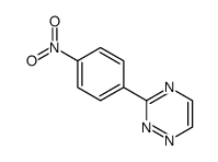 3-(4-nitrophenyl)-1,2,4-triazine结构式