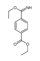 ethyl 4-(C-ethoxycarbonimidoyl)benzoate Structure