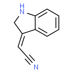 delta3,alpha-Indolineacetonitrile (8CI)结构式