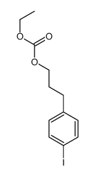 Carbonic acid ethyl 3-(p-iodophenyl)propyl ester结构式