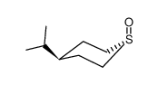 2H-Thiopyran,tetrahydro-4-(1-methylethyl)-,1-oxide,cis-(9CI)结构式