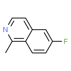 Isoquinoline, 6-fluoro-1-methyl- (9CI) picture